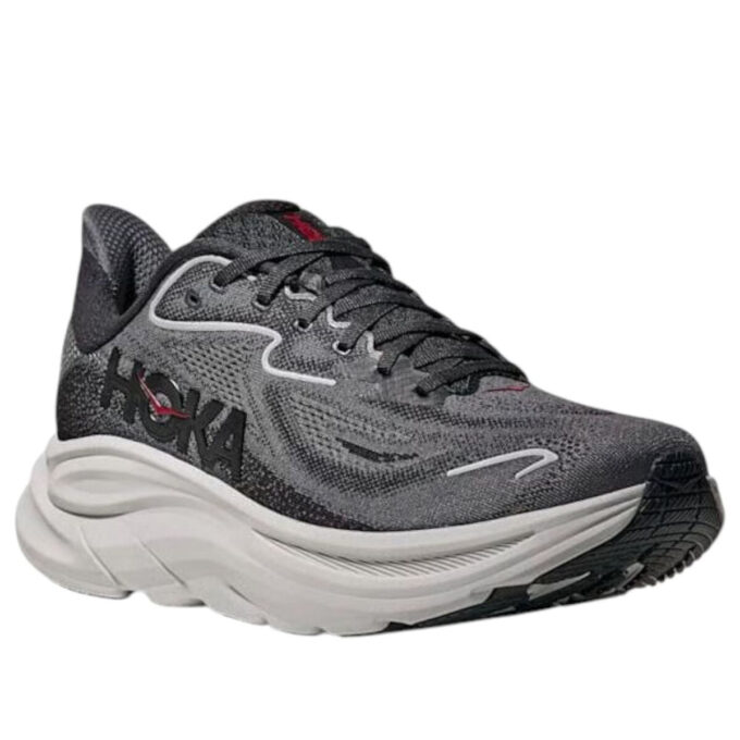 Clifton 10 &lsquo;Noir carbone Gris satellite&rsquo;