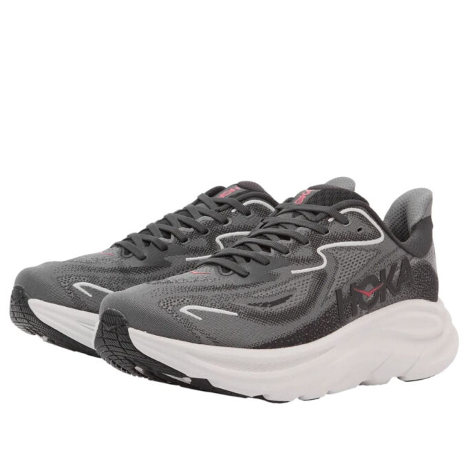Clifton 10 &lsquo;Noir carbone Gris satellite&rsquo;