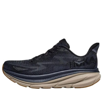 Clifton 9 &lsquo;Black Varsity Navy&rsquo;