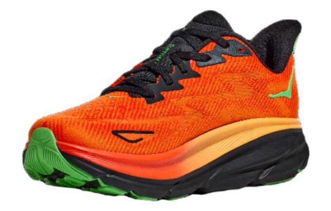Clifton 9 &lsquo;Orange Flamme Vibrant&rsquo;