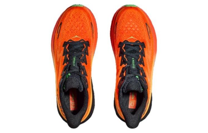 Clifton 9 &lsquo;Orange Flamme Vibrant&rsquo;