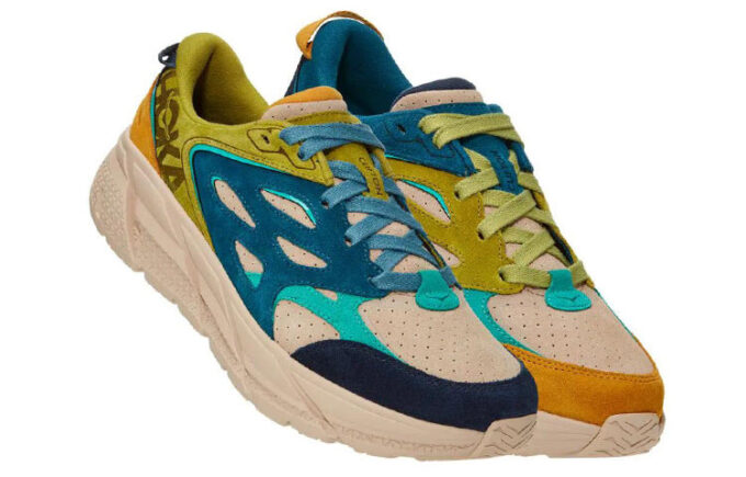 Clifton L Suede « Sable multicolore changeant »
