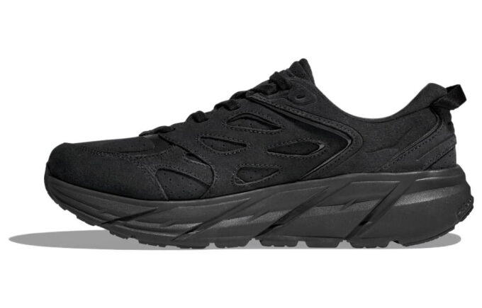 Clifton L Suede &lsquo;Triple Black&rsquo;