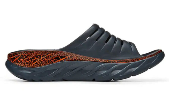 Diapositive de récupération Ora « Bleu graphite orange kaki »