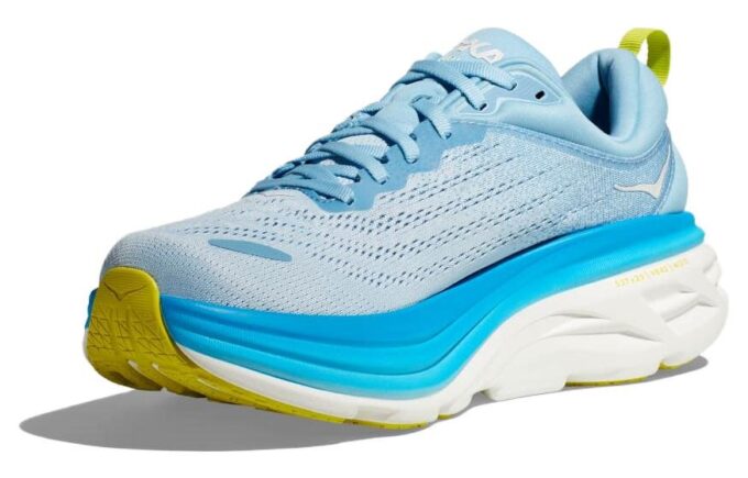 HOKA Bondi 8 &lsquo;Bleu aérien&rsquo;