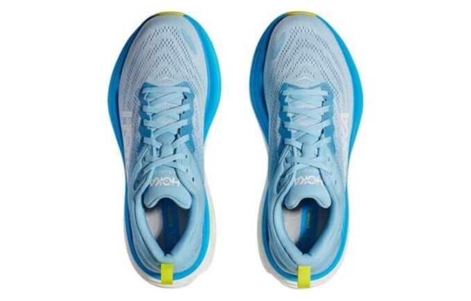 HOKA Bondi 8 &lsquo;Bleu aérien&rsquo;