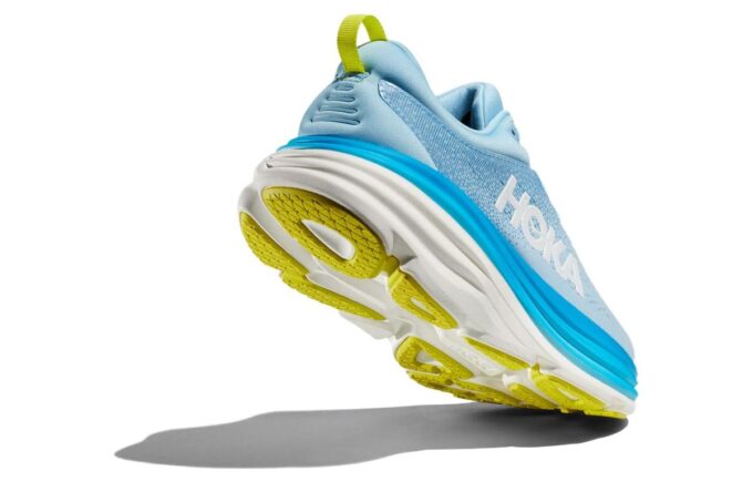 HOKA Bondi 8 &lsquo;Bleu aérien&rsquo;