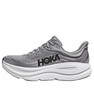 HOKA Bondi 9 Large &lsquo;Gris&rsquo;