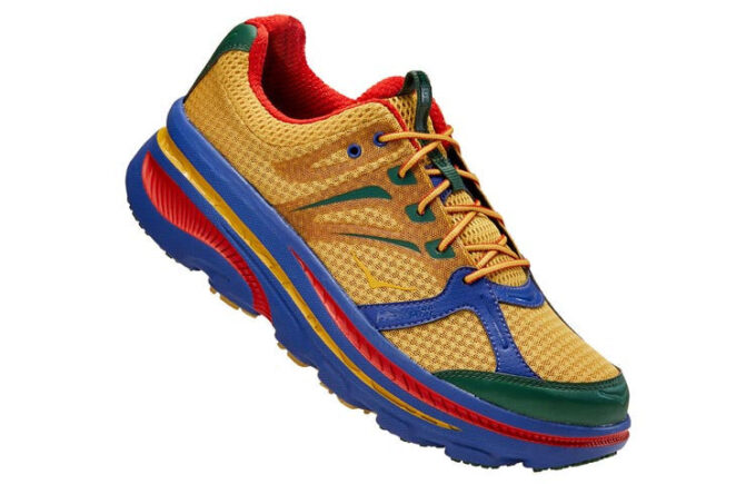 HOKA x Engineered Garments Bondi B « Multicolore » HOKA x Engineered Garments Bondi B « Multicolore »