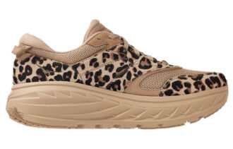 HOKA x Engineered Garments Bondi L &lsquo;Léopard&rsquo;