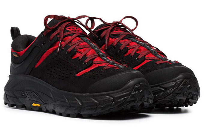 HOKA x Engineered Garments Tor Ultra Low ‘Noir Rouge’ HOKA x Engineered Garments Tor Ultra Low ‘Noir Rouge’