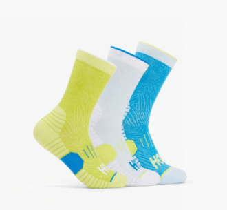 Lot de 3 paires de chaussettes Crew Run