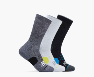 Lot de 3 paires de chaussettes Crew Run