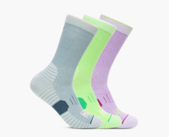 Lot de 3 paires de chaussettes Crew Run