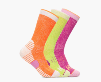 Lot de 3 paires de chaussettes Crew Run
