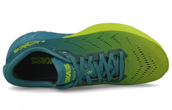 Mach 2 « Bleu orage vert citron »