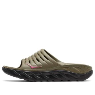 Sandales de récupération HOKA x Bodega Ora « Martini Olive Jet Black »