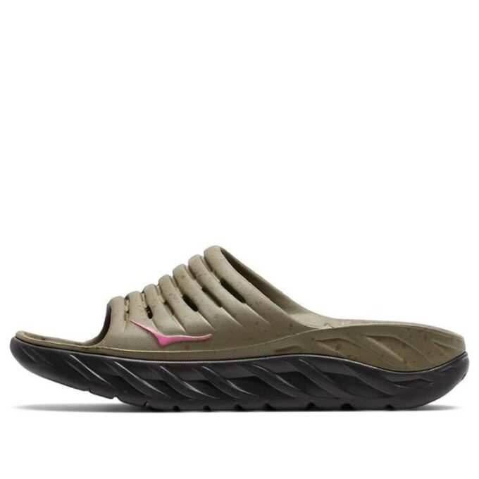 Sandales de récupération HOKA x Bodega Ora « Martini Olive Jet Black »