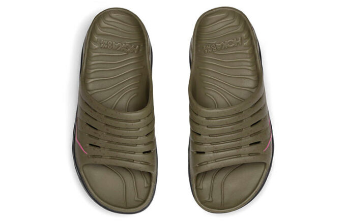 Sandales de récupération HOKA x Bodega Ora « Martini Olive Jet Black »