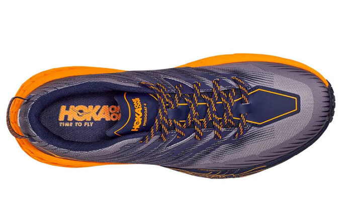 Speedgoat 4 &lsquo;Black Iris Marigold&rsquo;