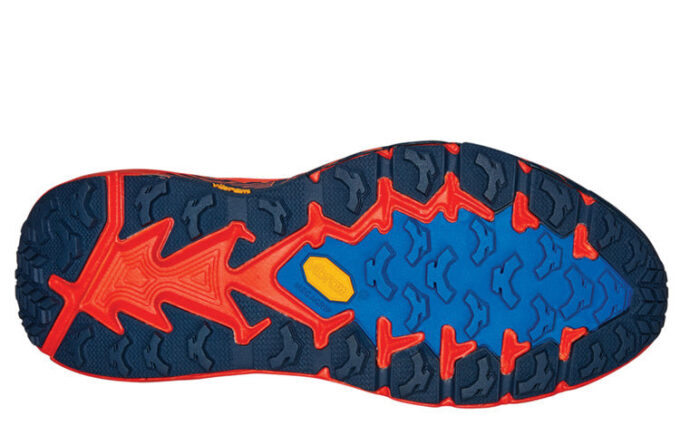 Speedgoat 4 &lsquo;Majolica Blue Mandarin Red&rsquo;