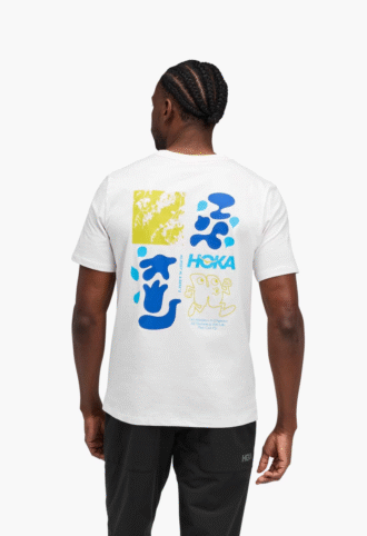 T-shirt à manches courtes HOKA Collage
