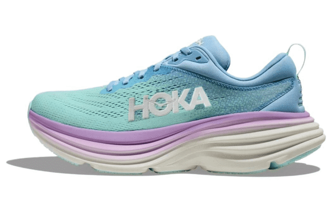 (WMNS) Bondi 8 D Wide &lsquo;Bleu aérien violet océan ensoleillé&rsquo;