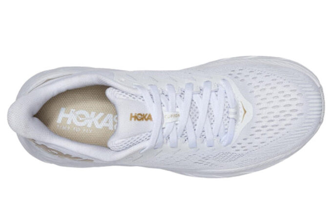 (WMNS) Clifton 7 &lsquo;Œuf d&rsquo;or blanc&rsquo;