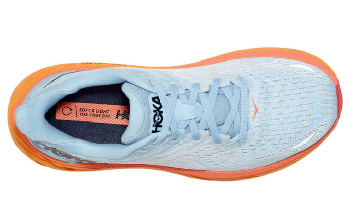 (WMNS) Clifton 8 Wide &lsquo;Summer Blue Ice Flow&rsquo;