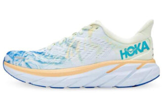 (WMNS) Clifton 8 Wide &lsquo;Blanc Bleu&rsquo;