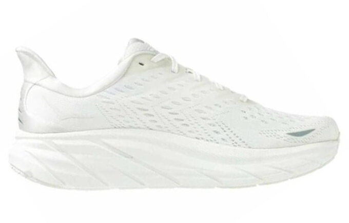 (WMNS) Clifton 8 Wide &lsquo;Triple White&rsquo;