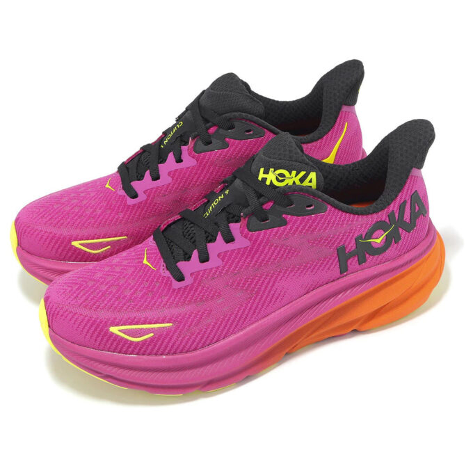 (WMNS) Clifton 9 &lsquo;Fuchsia Black&rsquo;