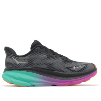 (WMNS) Clifton 9 Gore-Tex « Noir Aqua Électrique »