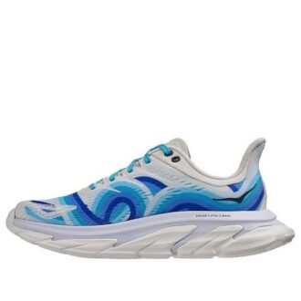 (WMNS) Clifton Edge Geometric &lsquo;Blanc Bleu Éblouissant&rsquo;