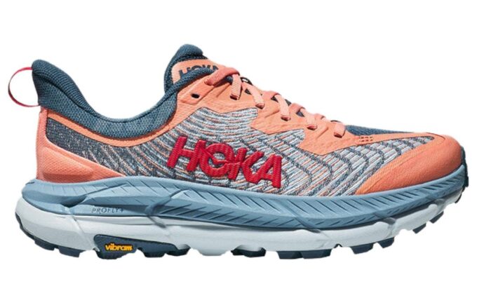 (WMNS) Mafate Speed  4 &lsquo;Papaya Real Teal&rsquo;